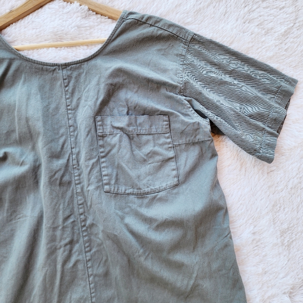 Free People Free-est Grey Denim‎ Dean Romper - Picture 3 of 7